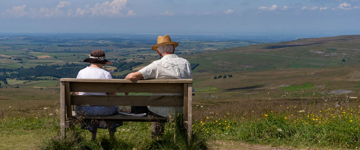 The view from Hartside